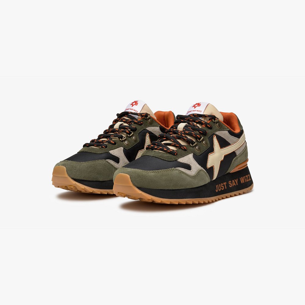 Basket W6YZ Army Green/Black Homme | EBT-56375750